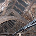 Mediaeval Timbers in the Master' House, Ledbury